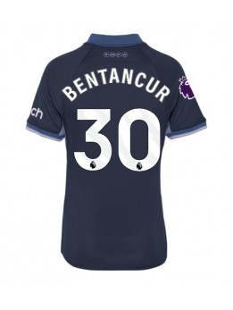 Ženski Nogometna dresi replika Tottenham Hotspur Rodrigo Bentancur #30 Gostujoči 2023-24 Kratek rokav